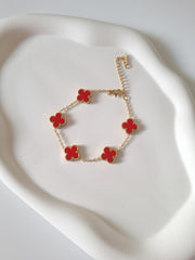 Red Clover Bracelet